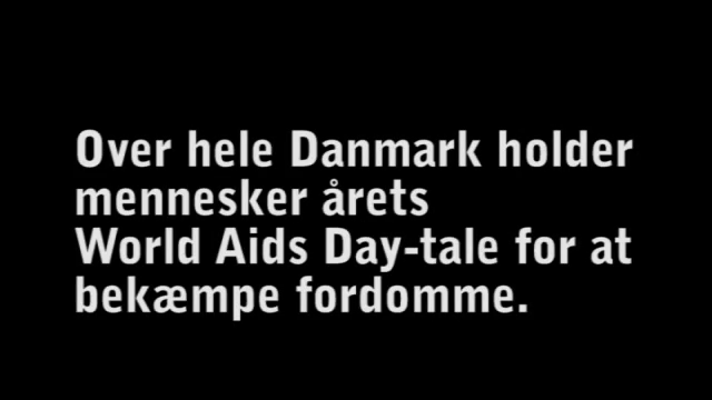 Word Aids Day-talen 2011