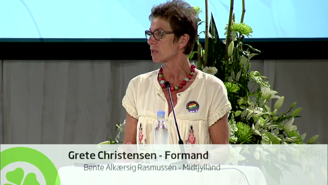 Grete Christensen kommenterer Astrid Krags tale
